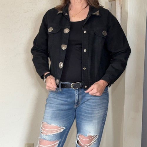 Giacca jeans denim - , media