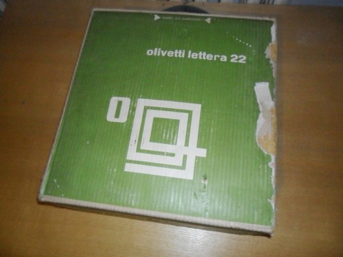 Olivetti lettera scatola - lettera, 22