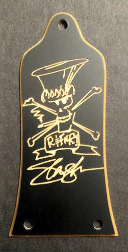 Cover chitarra truss rod - cover,