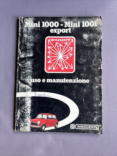 Originale innocenti mini 1000 - originale,