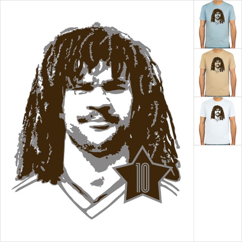 Shirt ruud gullit milan - t-shirt, gullit,