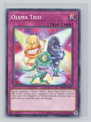 Ojama trio structure deck - trio,