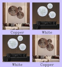 Set 3 Piatti in Metallo