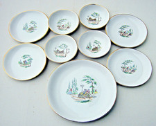 TOGNANA SERVIZIO FRUTTA-DESSERT IN PORCELLANA 1959