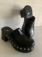 Zoccoli Zara con tacco grosso