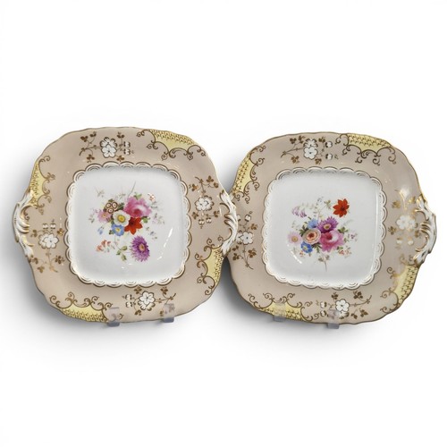 Coalport rococo revival piatti - coalport,