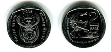 SOUTH AFRICA 2 RAND 2019 - Freedom of moviment and residence 1994-2019