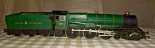 LOCOMOTIVA VERDE HORNBY  REVISIONATA FUNZIONANTE NO BOX VEDI DESCRIZIONE