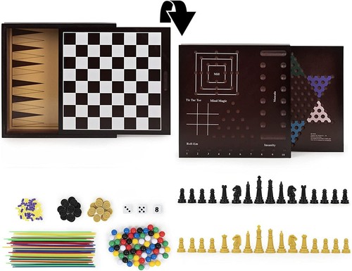 Set giochi famiglia scacchi - set,
