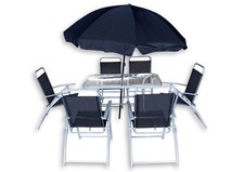 Set tavolo esterno vetro - tavolo,