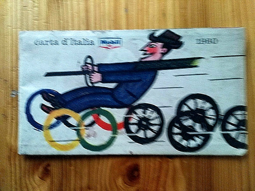 Gadget olimpiadi 1960 carta - gadget,