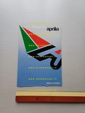 Aprilia produzione 125 250 cross enduro trial 1983 depliant originale ITALIANO