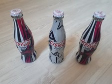 3 BOTTIGLIE IN VETRO COCA COLA