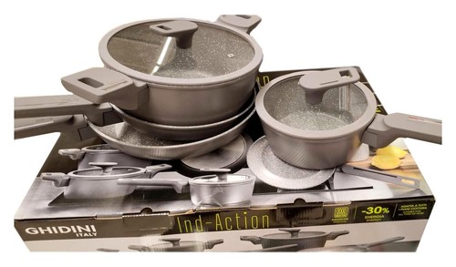 Batteria pentole alluminio - pentole,