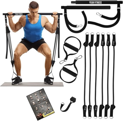Pilates bar kit attrezzatura - -,