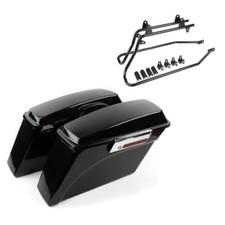 Kit di Borse Rigide Laterali con telaietti per Harley Softail Custom 86-09