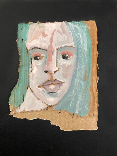 Quadro ritratto donna