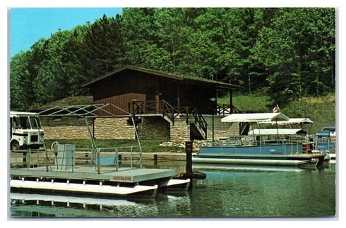 Cartolina burr oak lake - burr,