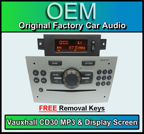 Vauxhall corsa cd30 - corsa, lettore