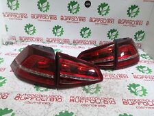 KIT FANALI POSTERIORI A LED GOLF 7 VII, FULL LED ROSSO, STILE GTI-R Usati 