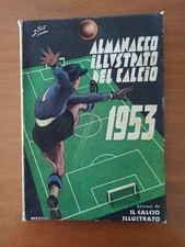 ALMANACCO ILLUSTRATO DEL CALCIO 1953 RIZZOLI ORIGINALE