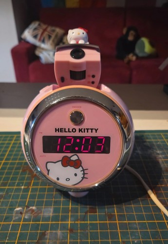 Orologio sveglia hello kitty - orologio,