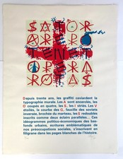 Jacques VILLEGLE, SATOR, 1997