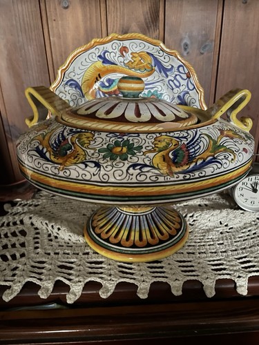 Zuppiera centrotavola ceramica - zuppiera,