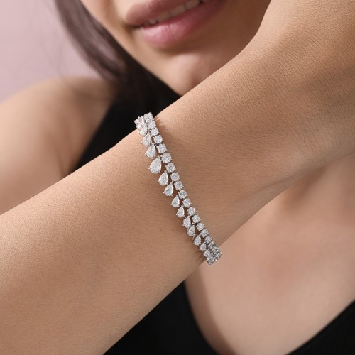 Bracciale tennis donna oro - tennis,