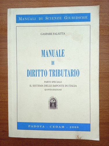 Manuale diritto tributario - manuale,
