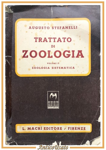 Trattato zoologia volume ii - volume,
