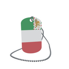 Bandiera Dog Tag Repubblica