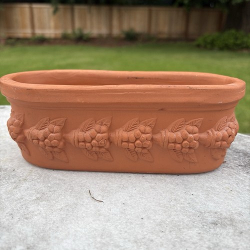 Fioriera pesante terracotta - fioriera,