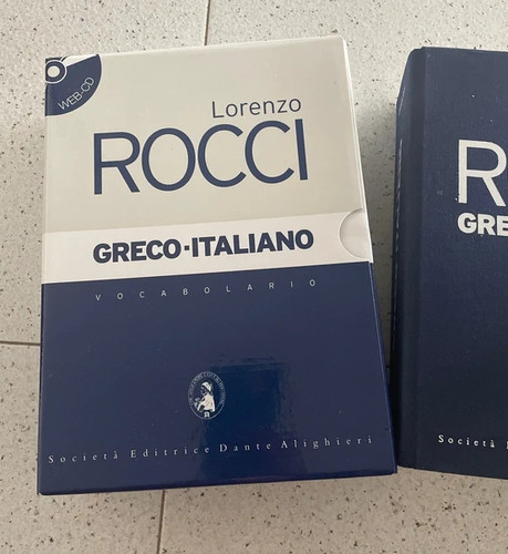 Vocabolario greco italiano - vocabolario, greco-italiano