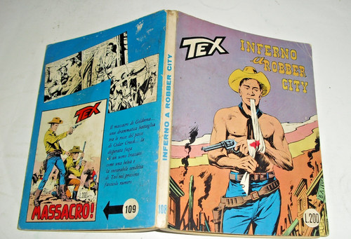 Tex 108 inferno - tex, robber