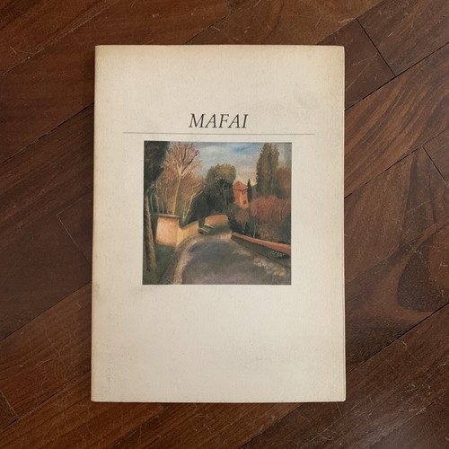 Mario mafai catalogo della - mafai.,
