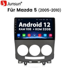 1+32GB Android 12 Für Mazda 5 2005-2010 Autoradio 9"GPS Navi Bluetooth WiFi DAB+