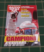 AUTOSPRINT FERRARI RAIKKONEN CAMPIONI 2007 N. 43 /2007 NUMERO DA COLLEZIONE NUOV