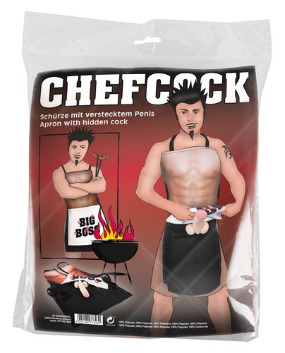 Grembiule chefcock con - grembiule, peluche
