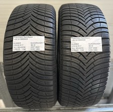 2 PNEUMATICI USATI KLEBER QUADRAXER² ALL SEASON 215 50 R17  95 W DOT 2022