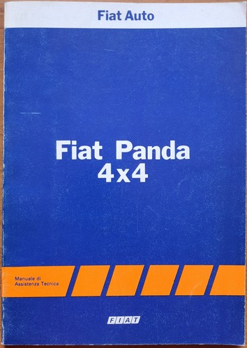 Fiat panda 4x4 - panda, manuale