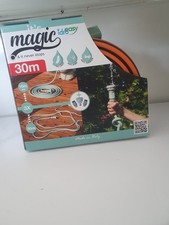 Orange extendable garden water