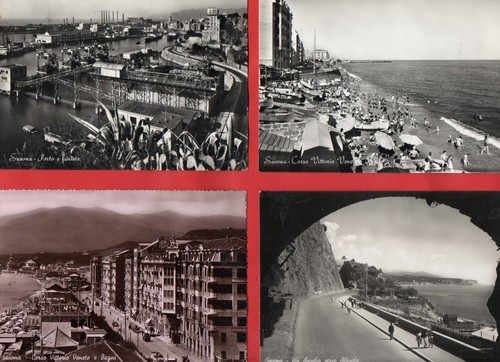 Savona lotto 20 - di, cartoline