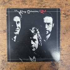 LP King Crimson - Red SD 18110 1974  Rock Progressive Music Made In U.S.A 