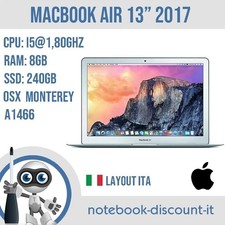 MacBook Air 13" 2017 Cpu i5