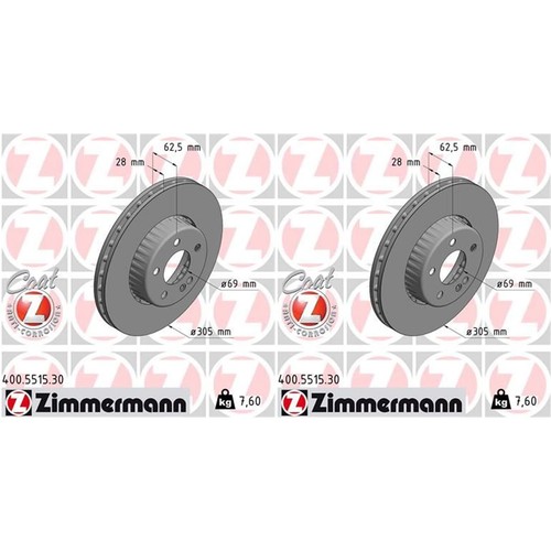 Zimmermann formula dischi - zimmermann,