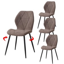 Set di 4 Sedie per Sala da