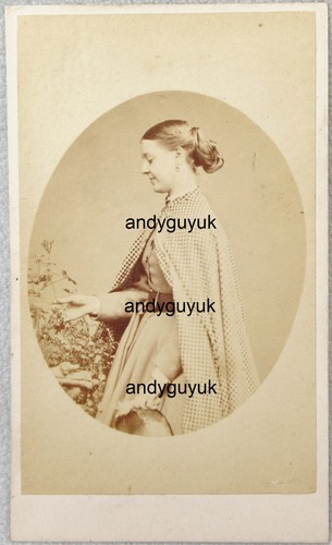 Cdv lady named - cdv, miss