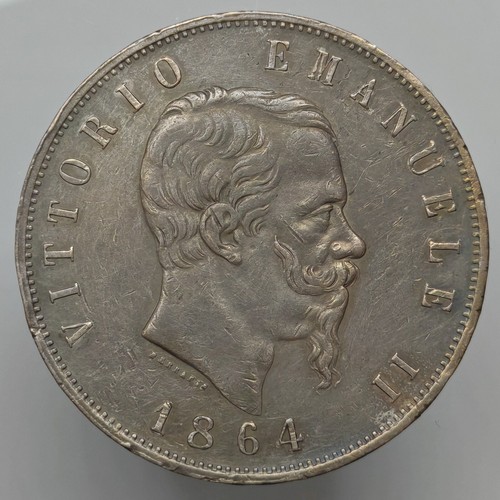 Lire 1864 napoli raro - napoli,