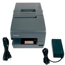 TESTATA Epson TM-H6000IV stampante compatta multifunzione ricevute POS seriale USB